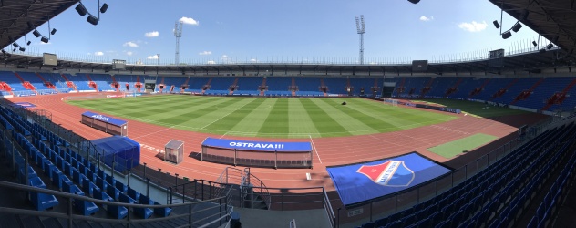 Stadion ve Vítkovicích a naše LED panely při utkáních FC Baník Ostrava